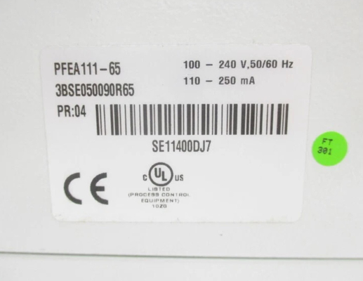 PFEA111-65 3BSE050090R65 อุปกรณ์อิเล็กทรอนิกส์วัดแรงดึง ABB