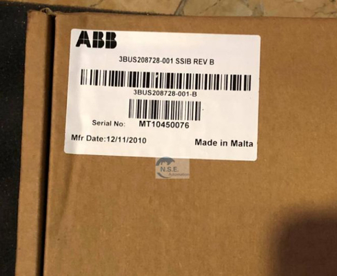 3BUS208728-001 ABB STANDARD SIGNAL INTER BOARD การใช้งานของเครื่องหมาย