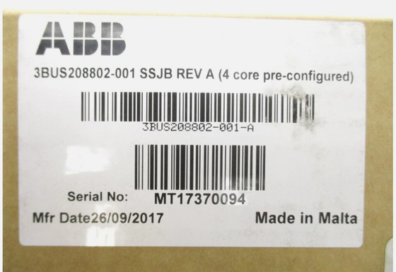 3BUS208802-001 ABB สัญญาณมาตรฐาน JUMPER BOARD
