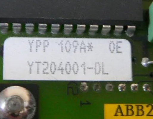 YPP109A YT204001-HS บอร์ดควบคุมความเร็ว ABB