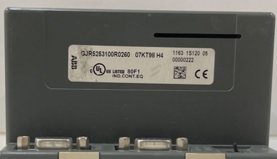 07KT98 GJR5253100R0260 ABB หน่วยพื้นฐาน