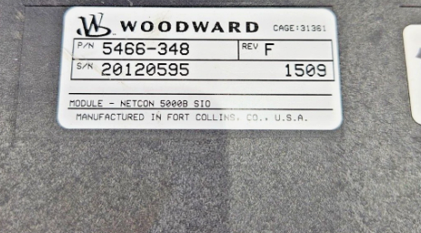 5466-348 Woodward NetCon 5000B SIO โมดูล
