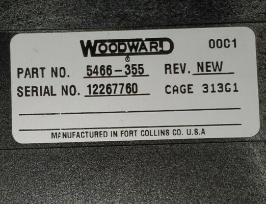 5466-355 โมดูลตัวรับส่งสัญญาณระยะไกล Woodward Netcon