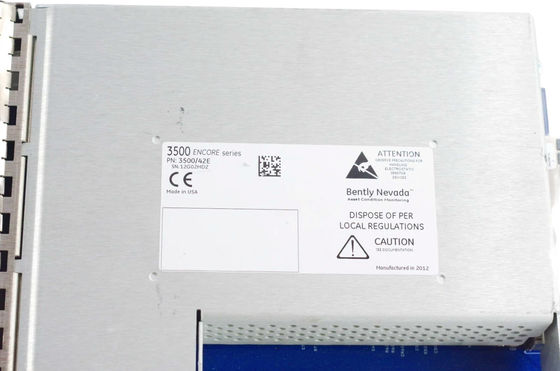 Bently Nevada 3500/42E โมดูลการตรวจจับการสั่นสะเทือนที่ขยายขนาด 4 ช่อง ติดตามมาตรฐาน API 670