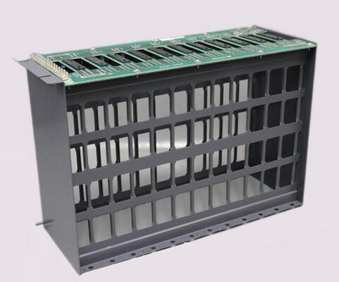 ABB Module Mounting Unit IEMMU01 สําหรับ Harmony Rack พร้อม 12 Rack Modules รองรับตู้ 19 นิ้ว สอดคล้องและ Multilayer PCB Backplane