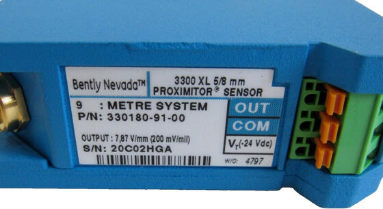 Bently Nevada 330180-91-00 3300 XL Proximitor Sensor สําหรับการวัดแบบไม่ติดต่อในระบบเซ็นเซอร์กระแสไฟฟ้า Eddy