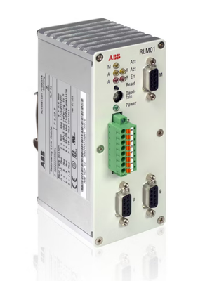ABB RLM01 PROFIBUS Redundancy Link Module พร้อม Redundant PROFIBUS DP Signal Repeater และการสลับสายอัตโนมัติ