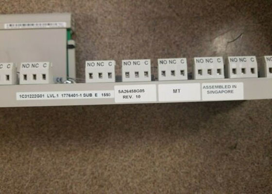 1C31222G01 ฐานเอาต์พุตรีเลย์ของ Westinghouse Ovation PLC