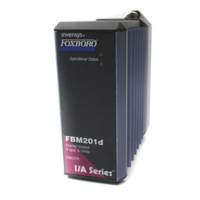 DCS Foxboro Fbm201 Plc โมดูลอินพุตอนาล็อก Fbm201