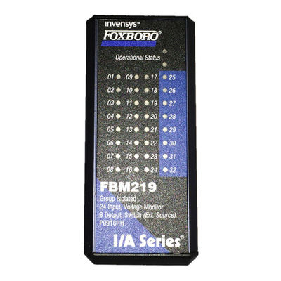 Fbm219 Fbm 219 Foxboro Parts ช่อง DCS แยก 32 ตรวจสอบแรงดันไฟฟ้าอินพุต P0914TR