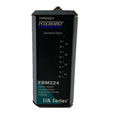 FBM224 fbm 224 Foxboro DCS Channel Isolated 4 โมดูลการสื่อสาร P0926GG