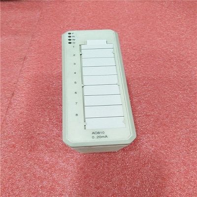 AO810 3BSE008522R1 ABB PLC โมดูลเอาต์พุตแบบอะนาล็อก 1x8 CH S800 I/O DCS