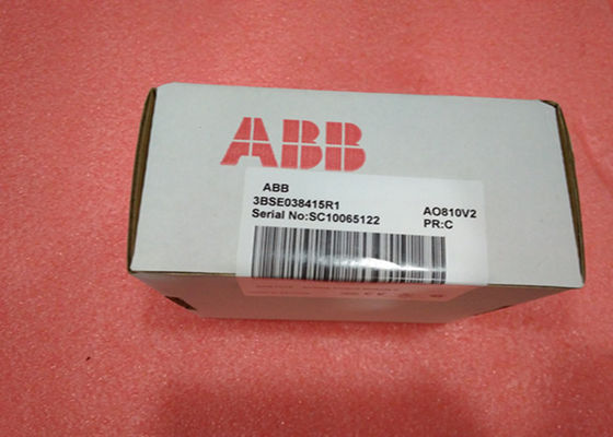 AO810V2 3BSE038415R1 ABB PLC โมดูลเอาต์พุตแบบอะนาล็อก 1x8 CH S800 I/O DCS