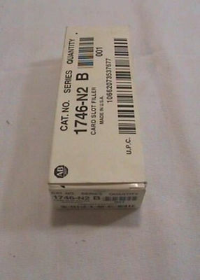 1746-N2B Allen Bradley SLC500 ช่องเสียบการ์ดโมดูลาร์ใน SLC 500 Chassis