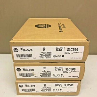 1746-OV16 Allen Bradley SLC500 16-Channel DC โมดูลเอาท์พุต 10-50V DC Sink