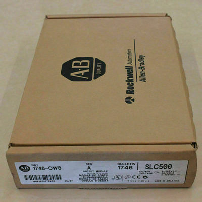 1746-OW8 Allen Bradley SLC500 โมดูลเอาท์พุตรีเลย์ 8 ช่องสัญญาณ NO