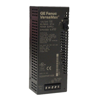 IC200PWR102 GE Fanuc PLC VersaMax ยูนิตจ่ายไฟแบบขยาย