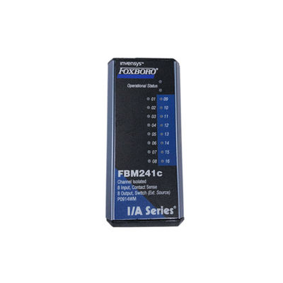 FBM241C Foxboro Parts DCS Channel Isolated 8 Input Contact Module ความรู้สึก 8 สวิตช์เอาท์พุท