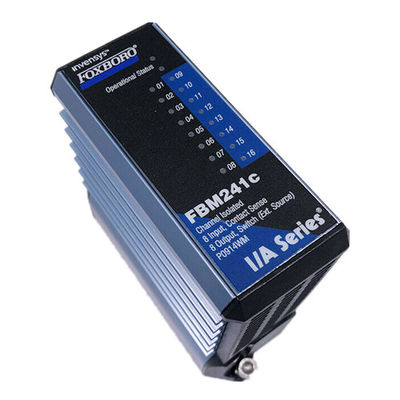 FBM241C Foxboro Parts DCS Channel Isolated 8 Input Contact Module ความรู้สึก 8 สวิตช์เอาท์พุท