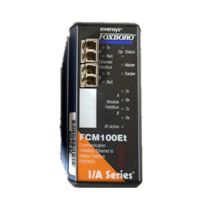 FCM100ET Foxboro Parts DCS I / A ซีรี่ส์ Ethernet Fieldbus Communication Module P0926GS Invensys
