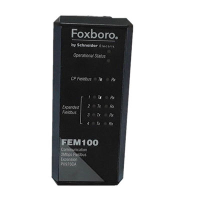 FEM100 Foxboro Parts ระบบควบคุม DCS I / A Series โมดูลขยาย Fieldbus P0973CA