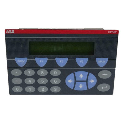 CP502 ABB PLC Industrial Backlit LCD แผงขั้วต่อ HMI I/O DCS 1SBP260171R1001