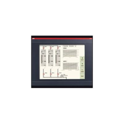 CP555 ABB PLC แผงควบคุมอุตสาหกรรมหน้าจอสัมผัส 256 สี TFT กราฟิกและข้อความ 10.4 &quot;640x480 พิกเซล 1SBP260179R1001