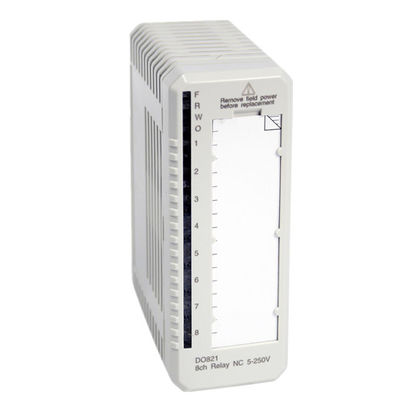 DO821 ABB รีเลย์เอาต์พุตดิจิตอล 8 CH 24-230V DC AC PLC อะไหล่ 3BSE013250R1