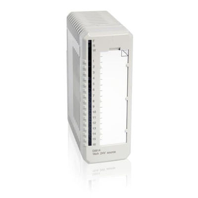DI814 ABB S800 โมดูลอินพุตดิจิตอล 24V ปัจจุบัน 16 CH Isolated PLC อะไหล่ 3BUR001454R1