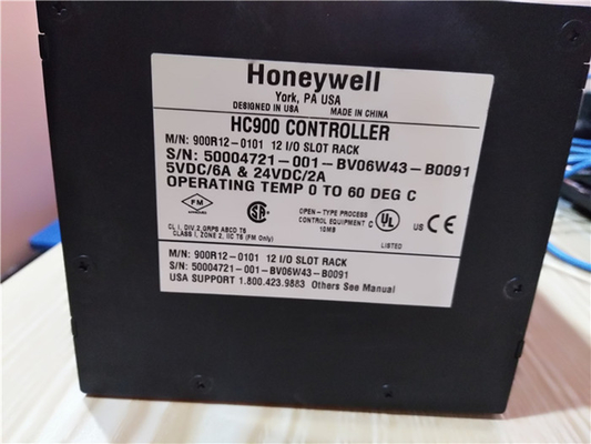 900R12-0101 Honeywell 12 สล็อต I/O Rack HC900 Controller PLC Module