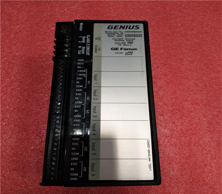 IC660BBA020 GE Fanuc Genius I/O PLC System บล็อกอนาล็อกปัจจุบัน General Electric