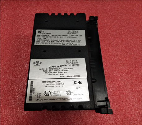 IC660BBA023 GE Fanuc บล็อกอินพุตเทอร์โมคัปเปิลแรงดันไฟฟ้า 18 - 56VDC General Electric