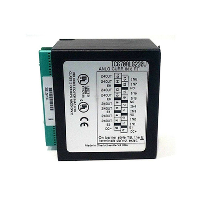 IC670ALG230 GE Fanuc GE อนาล็อกอินพุตปัจจุบันโมดูล 8 ช่อง General Electric