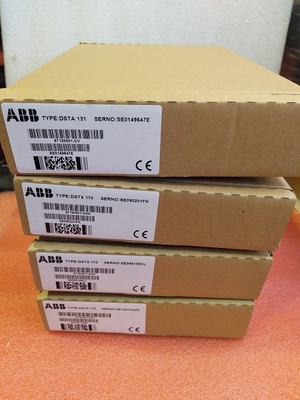 DSTC110 ABB S100 หน่วยเชื่อมต่อ I / O สำหรับชิ้นส่วนอะไหล่ Synchron Communication Unit PLC 57520001-K