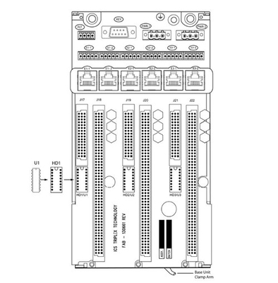 T9100 Rockwell ICS ยูนิตฐานโปรเซสเซอร์ AADvance controller PLC DCS Rockwell Automation