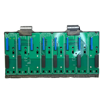 KJ4001X1-BE1 Emerson EPRO DeltaV 8 ตัวยึด I / O แบบกว้างพร้อมแถบป้องกัน 12P0818X072
