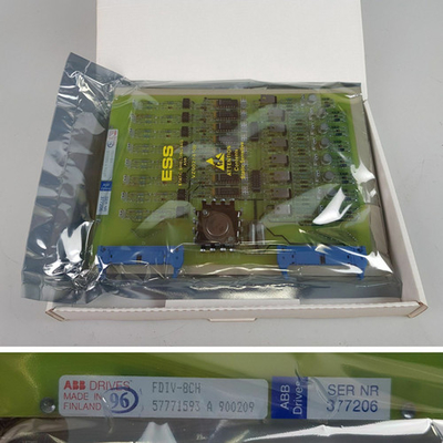FDIV8CH ABB ไดรฟ์ FDIV-8CH Power Link Interface Board PLC อะไหล่ 57771593 A