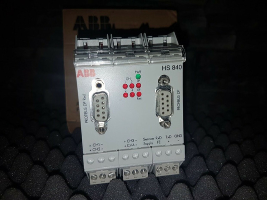 HS840 ABB PROFIBUS อุปกรณ์เชื่อมโยง 4 Channel Head Station พร้อมอะไหล่สำรอง PLC 3BDH000307R0101