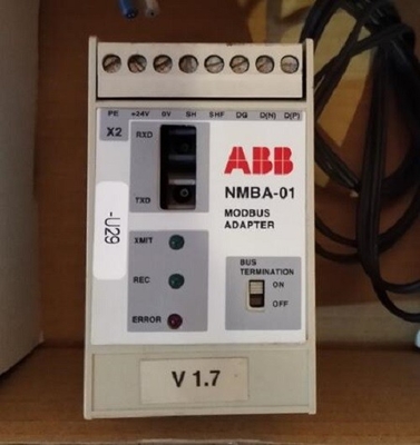NMBA-01 ABB Inverter ACS600 Series ไดร์เวอร์โมดูลอะแดปเตอร์ Modbus PLC อะไหล่