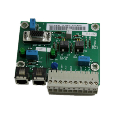NMBC-01 ABB Inverter ACS600 Series MultiDrive ไดรฟ์ระบายความร้อนด้วยอากาศ Modbus Termination Unit PLC อะไหล่