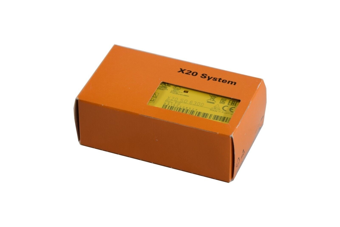 X20SO6300 B&amp;R X20 PLC SYSTEM I / O โมดูล 6 เอาต์พุตดิจิตอลที่ปลอดภัยด้วย 0.2 A