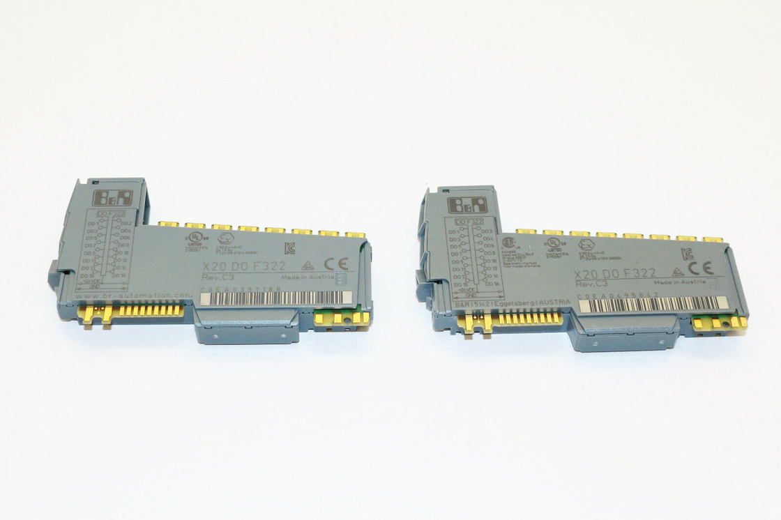 X20DOF322 B&amp;R X20 PLC SYSTEM I/O โมดูล 16 เอาต์พุตดิจิตอล 24 VDC สำหรับการเชื่อมต่อ 1 สาย