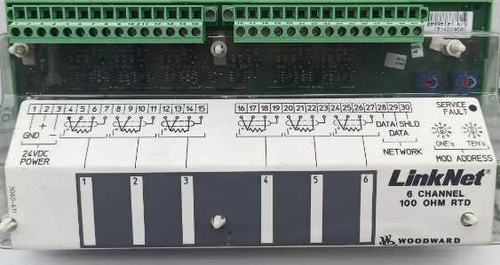 วู้ดเวิร์ด 9905-970 โมดูลเข้า 6 ช่อง 24 Vdc -40 °C ถึง +85 °C ในคลัง