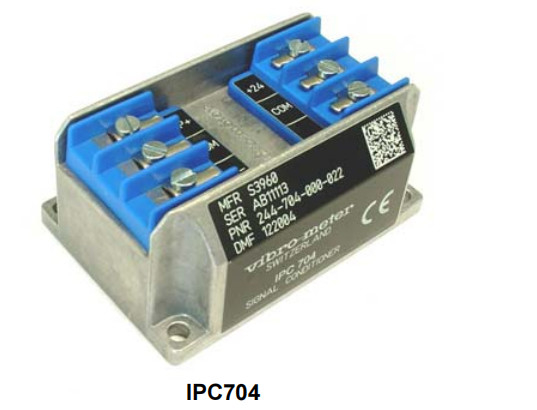 IPC704 244-704-000-511 เครื่องปรับสัญญาณสําหรับเซ็นเซอร์ที่ใช้วัสดุแบบพีเซโอไฟฟ้ามาตรฐาน