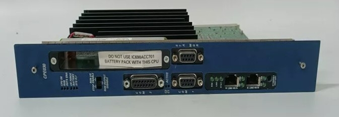 IC698CPE030 หน่วยประมวลผลกลาง GE CPU สื่อสารกับ I/O และ Smart Option Module