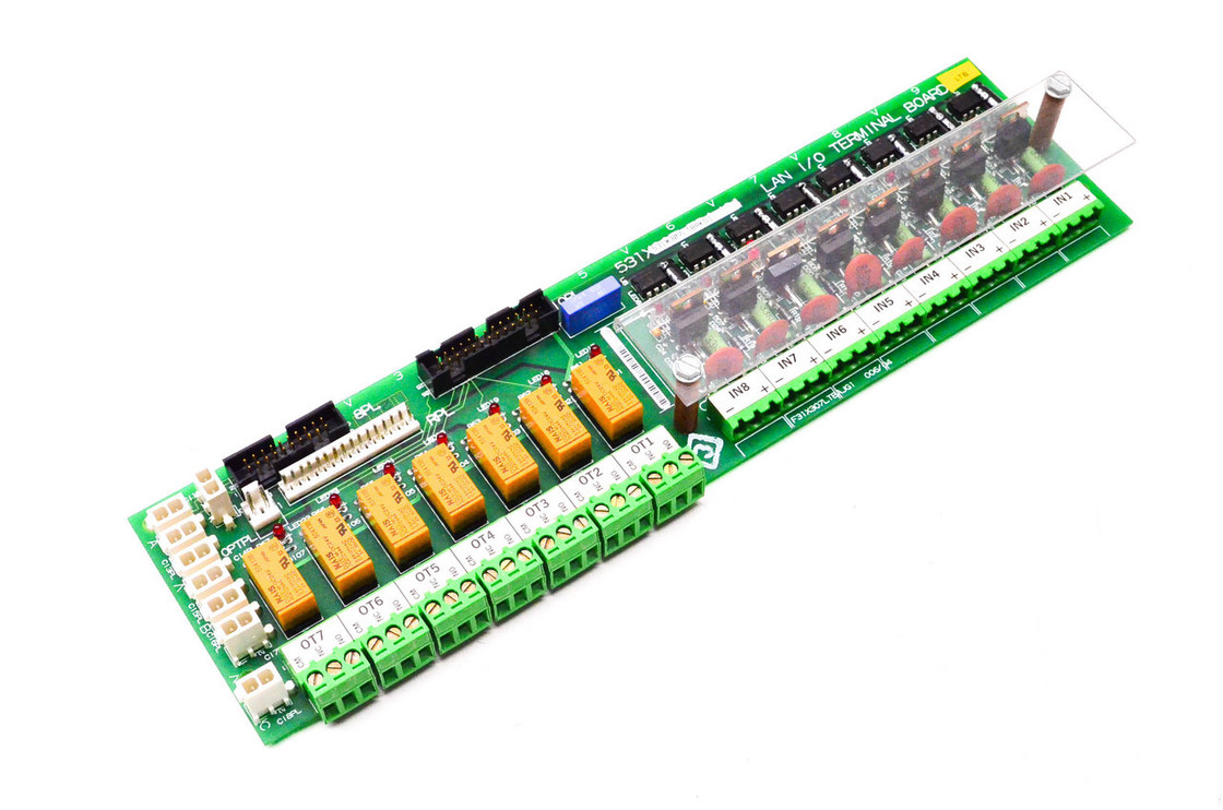 GE 531X307LTBAKG1 I/O Terminal Board with 24VDC Logic Signals AC and DC Voltages and 12 Months Warranty