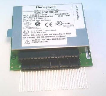 Honeywell 900B08-0101 PLC 8-Channel Analog Output Module พร้อม 24VDC และ 500 VDC การแยกสำหรับ HC900 Controller