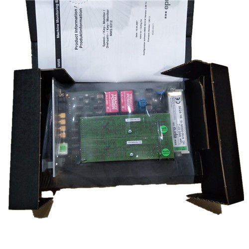 MMS6312 Dcs ระบบควบคุมแบบกระจาย Epro Mms 6312 Dual Channel Rotational Speed ​​Monitor