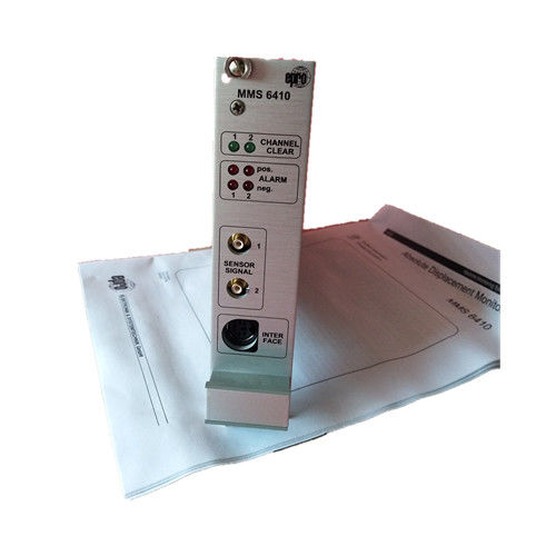 MMS 6410 Emerson EPRO Dual Channel Measuring Amplifier ระบบ MMS 6410 Dcs ในโรงไฟฟ้า