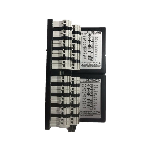 IC670MDL740 GE Fanuc GE ฟิลด์ I/O 12/24VDC 0.5A Pos DC บวกเอาต์พุตโมดูล General Electric